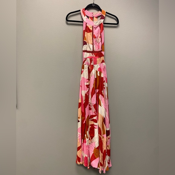Anthropologie Abel the Label Brand Frankie Halter Maxi Dress Size Small - Picture 5 of 10